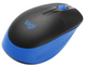 Миша LOGITECH M190 Full-size wireless mouse Блакитний 306473 фото 4