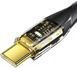 Кабель Essager Interstellar Transparent Design USB Charging Cable USB A to Type C 7A 2m (EXCT-XJA01-P) Black 315330 фото 4