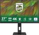 Монiтор TFT PHILIPS 27" 27B1U3900/00 IPS 4K HDMI DP USB-C RJ45 Pivot USB MM Black 382487 фото 1