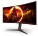 Монітор AOC 34" CU34G2XP/BK 21:9 VA Curved WQHD 180Hz HDMI DP USB Height Black/Red 316077 фото 5