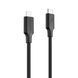 Кабель Proove Striped Silicone Type-C to Lightning (1M) (CCSS00002101) Black 313562 фото 1