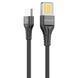 Кабель Proove Double Way Silicone Micro USB 2.4A (1m) (CCDS20001301) Black 287043 фото 1