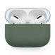 Чохол для навушників Silicon Case Airpods Pro карабин New Green 142850 фото 1