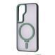 Чохол WAVE Attraction Case with Magnetic Ring Samsung Galaxy S24 Plus green 338654 фото 1