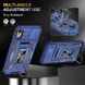 Ударостійкий чохол Camshield Army Ring для Apple iPhone XR (6.1") Синій / Navy 283597 фото 2