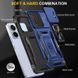 Ударостійкий чохол Camshield Army Ring для Xiaomi Redmi Note 13 4G Синій / Navy 315916 фото 5