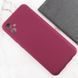 Чохол Silicone Cover Lakshmi Full Camera (AAA) для Samsung Galaxy A04e Бордовий / Plum 271893 фото 5
