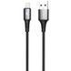 Кабель Proove WireX USB to Lightning 2.4A (1m) black (CCWX12001201) 383301 фото 1