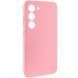Чохол Silicone Cover Lakshmi Full Camera (AAA) для Samsung Galaxy S23 Рожевий / Light pink 271804 фото 2
