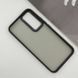 Чохол TPU+PC Lyon Frosted для Samsung Galaxy S25 / S24 Black 346549 фото 3