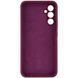 Чохол Silicone Cover Lakshmi Full Camera (AAA) для Samsung Galaxy S25 FE Бордовий / Plum 401429 фото 3