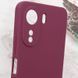 Чохол Silicone Cover Lakshmi Full Camera (AAA) для Xiaomi Redmi 13C / Poco C65 Бордовий / Plum 286934 фото 6