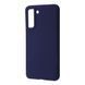Чохол WAVE Full Silicone Cover Samsung Galaxy S21 FE (G990B) midnight blue 331530 фото 1