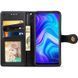 Шкіряний чохол книжка GETMAN Gallant (PU) для Xiaomi Redmi Note 9 / Redmi 10X Чорний 215989 фото 3