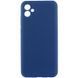 Чохол TPU GETMAN Liquid Silk Full Camera для Samsung Galaxy A06 Синій / Navy Blue 323933 фото 1