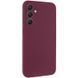 Чохол Silicone Cover Lakshmi Full Camera (AAA) для Samsung Galaxy S25 FE Бордовий / Plum 401429 фото 1