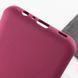 Чохол Silicone Cover Lakshmi Full Camera (AAA) для Samsung Galaxy A04e Бордовий / Plum 271893 фото 7