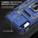 Ударостійкий чохол Camshield Army Ring для Apple iPhone XR (6.1") Синій / Navy 283597 фото 4