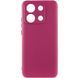 Чохол TPU GETMAN Liquid Silk Full Camera для Xiaomi Redmi Note 13 Pro 4G Бордовий / Marsala 356760 фото 1