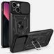Чохол Ummi Camshield Serge Ring для Apple iPhone 13 (6.1") Чорний 396165 фото 1