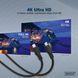Кабель DIGITUS USB-C заряджання/синхронізації, USB 3.2 Gen 2, 10G, 100W, 4K, силіконовий, 1м, чорний (AK-300342-010-S) 368818 фото 11