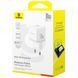 Зарядний Пристрій Baseus Palm Fast Charger Type-C+USB 30W (P1011160A213-00) white 396931 фото 2