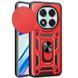 Чохол Ummi Camshield Serge Ring для Xiaomi Redmi Note 14 Pro 5G / Poco X7 Червоний 396231 фото 1
