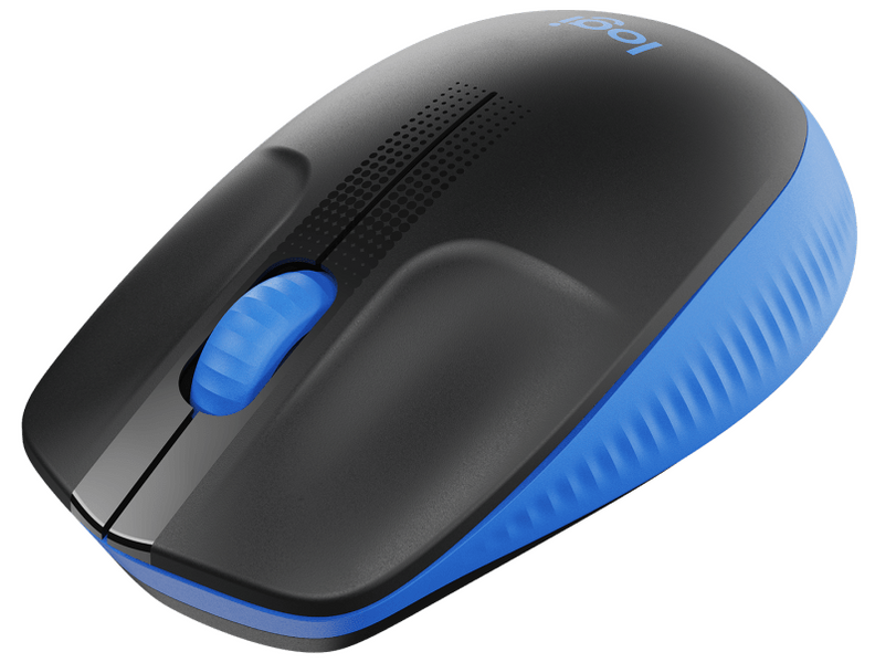 Миша LOGITECH M190 Full-size wireless mouse Блакитний 306473 фото