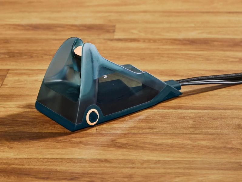 Відпарювач Tefal компактний Duo Power 2в1, 1700Вт, 400мл, паровий удар -180гр, постійна пара - 25гр, керам. підошва, синій (JF4032E0) 374604 фото