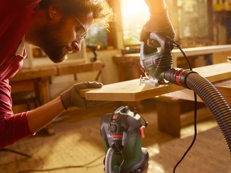 Пилосос професійний Bosch AdvancedVac 20, 1200Вт, всмокт. 300Вт, контейнер 20л, 7.6кг (0.603.3D1.200) 373322 фото