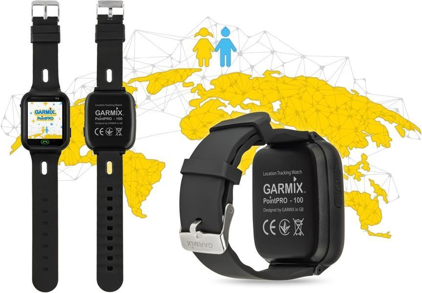 Смарт-годинник Для дітей GARMIX PointPRO-100 BLACK (Чорний) 275364 фото