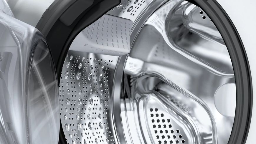 Прально-сушильна машина Bosch фронтальна, 10.5(6)кг, 1400, A, 60см, дисплей, i-Dos, інвертор, пара, білий (WNC254A0ME) 375466 фото