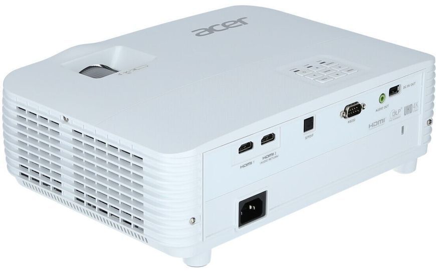 Проєктор домашнього кінотеатру Acer H6830BD UHD, 4000 lm, 1.127-1.46 (MR.JVK11.001) 369178 фото