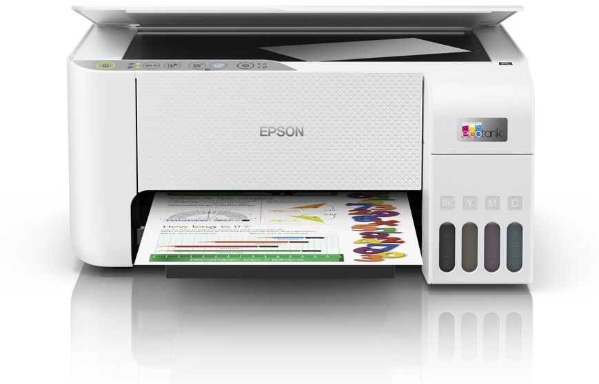 БФП ink color A4 Epson EcoTank L3256 33_15 ppm USB Wi-Fi 4 inks (C11CJ67414) 376041 фото