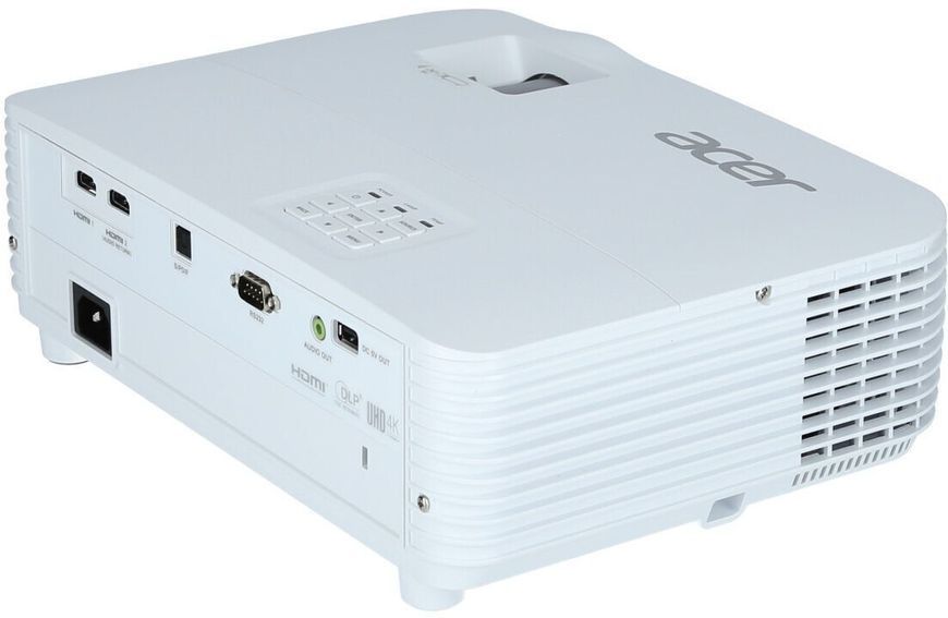 Проєктор домашнього кінотеатру Acer H6830BD UHD, 4000 lm, 1.127-1.46 (MR.JVK11.001) 369178 фото