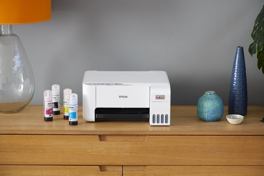 БФП ink color A4 Epson EcoTank L3256 33_15 ppm USB Wi-Fi 4 inks (C11CJ67414) 376041 фото