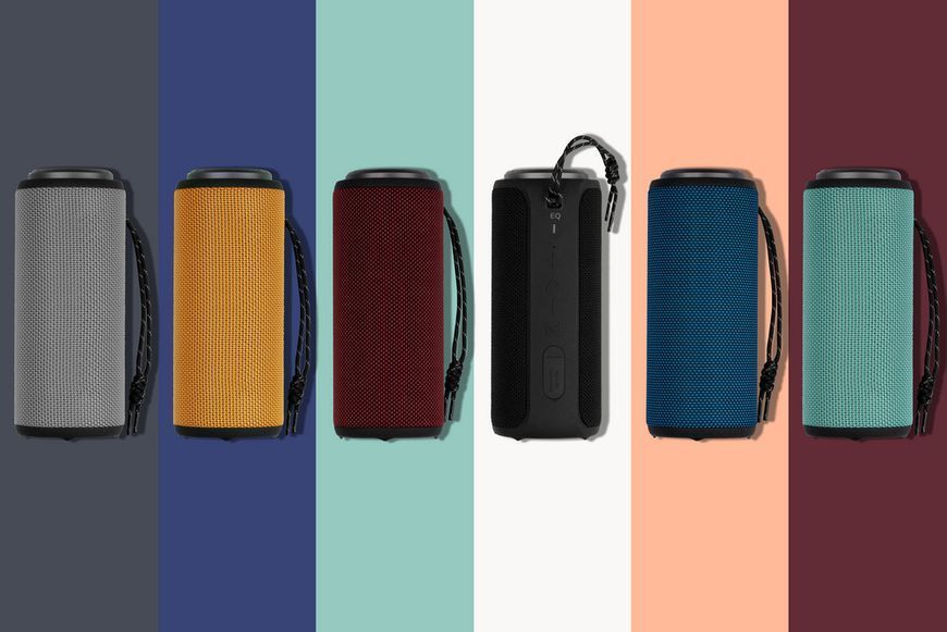 Акустична система 2E SoundXTube TWS, MP3, Wireless, Waterproof Turquoise (2E-BSSXTWTQ) 364317 фото