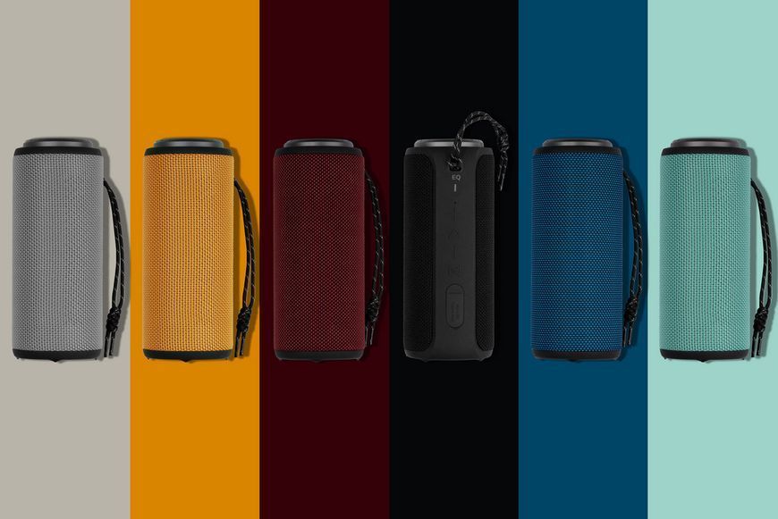 Акустична система 2E SoundXTube TWS, MP3, Wireless, Waterproof Turquoise (2E-BSSXTWTQ) 364317 фото