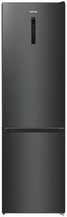 Холодильник з нижн. мороз. камерою Gorenje NRK620EABXL4, 200х60х60см, 2 двері, 235( 96)л, А++, Total NF , Зона св-ті, Зовн. Дисп 375367 фото