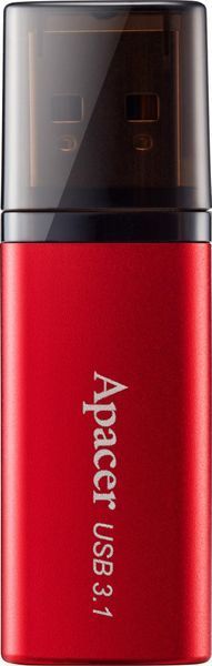 Флеш-пам'ять USB Apacer AH25B 128GB USB3.1 Red (AP128GAH25BR-1) 318486 фото