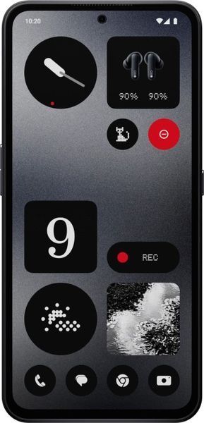 Смартфон CMF by Nothing Phone 1 8/128GB Black 356890 фото