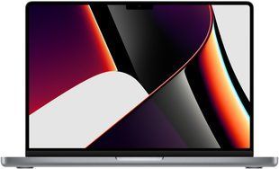 Ноутбук Apple MacBook Pro 14 10CPU/24GPU/32GB/1TB Space Gray Z15G001WQ (M1 Max) 270014 фото