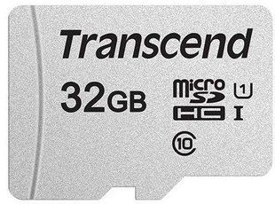 Карта пам'яті Transcend microSD 32GB C10 UHS-I R100/W20MB/s + SD (TS32GUSD300S-A) 369375 фото