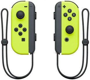 Набір 2 контролери Nintendo Switch Joy Con Yellow Pair 376945 фото