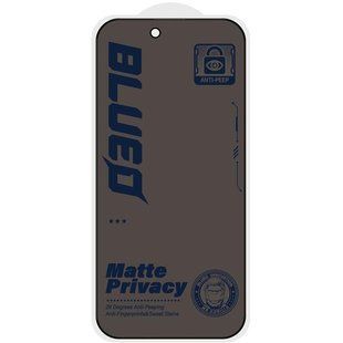 Захисне скло iPhone 17 Pro Max Blueo 2.5D Full Cover Anti-Peep Matte Чорний 395353 фото