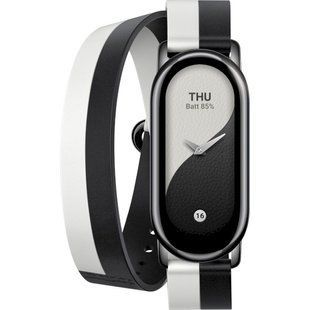 Ремінець Xiaomi Smart Band 8 Black White(чор-біл)(BHR7296CN) 279800 фото