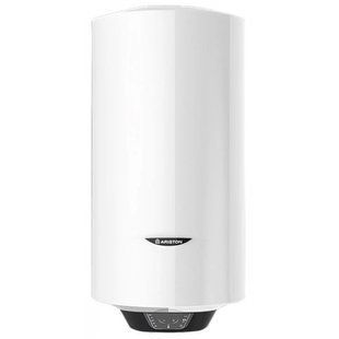 Водонагрівач електр. Ariston круглий слім PRO1 ECO 30 V SLIM 1.8K PL EU, 30л, 1,8кВт, ел. кер-ння, B, білий 365560 фото