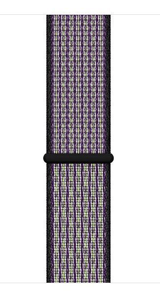 Ремінець Apple Watch 44mm Nike Sport Loop - Desert Sand/Volt (MWU52) 195243 фото