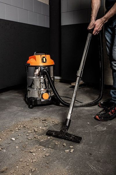 Пилосос професійний Neo Tools, 1400Вт, 18 кПа, контейнер 30л, HEPA, колеса, 5.92кг (04-738) 373324 фото