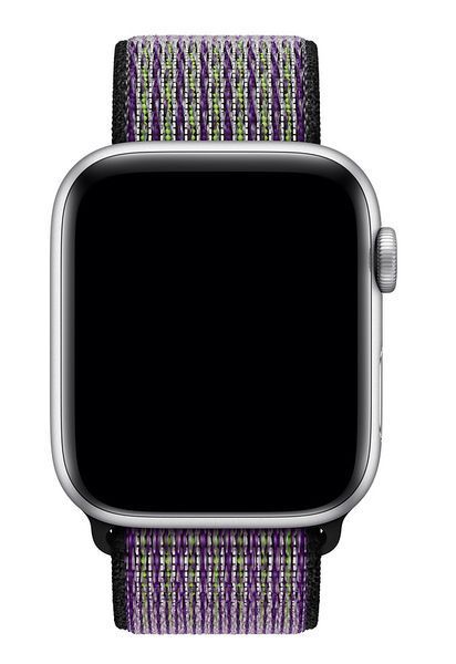Ремінець Apple Watch 44mm Nike Sport Loop - Desert Sand/Volt (MWU52) 195243 фото